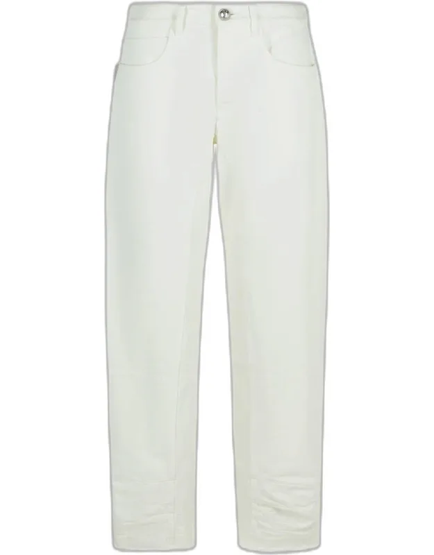 White Cotton Jeans