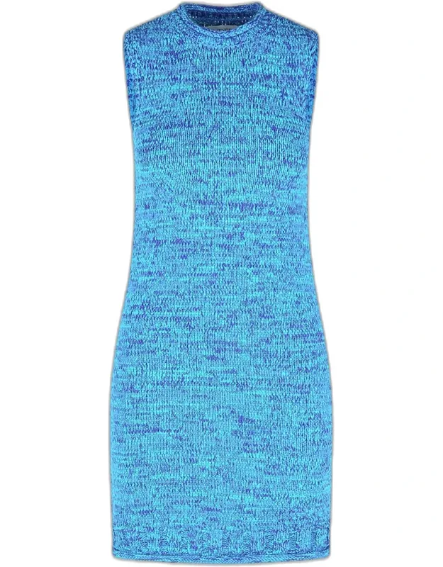 Space Dye Cotton Blend Dress
