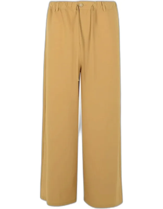 Virgin Wool Blend Trousers
