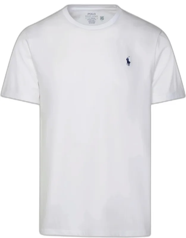 Polo Ralph Lauren T-shirt Slim Fit, Ribbed Crew Neck