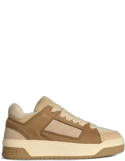 Hogan 'h667' Leather Sneakers With Memory Foam Insole And Logo Rubber Sole
