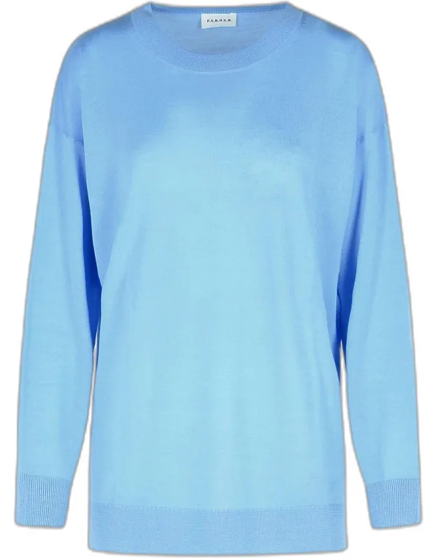 Over Sweater In Wool Blend