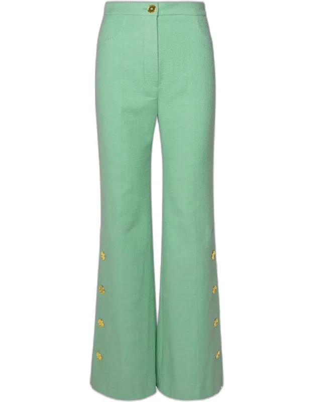 Cotton Blend Pants