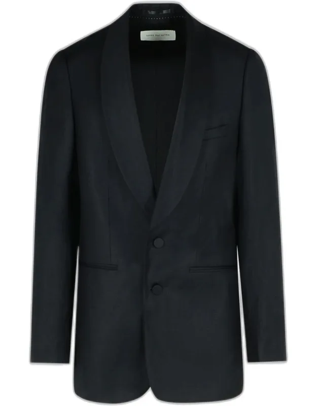 'bartux Blazer With V Neckline And Button Closure'