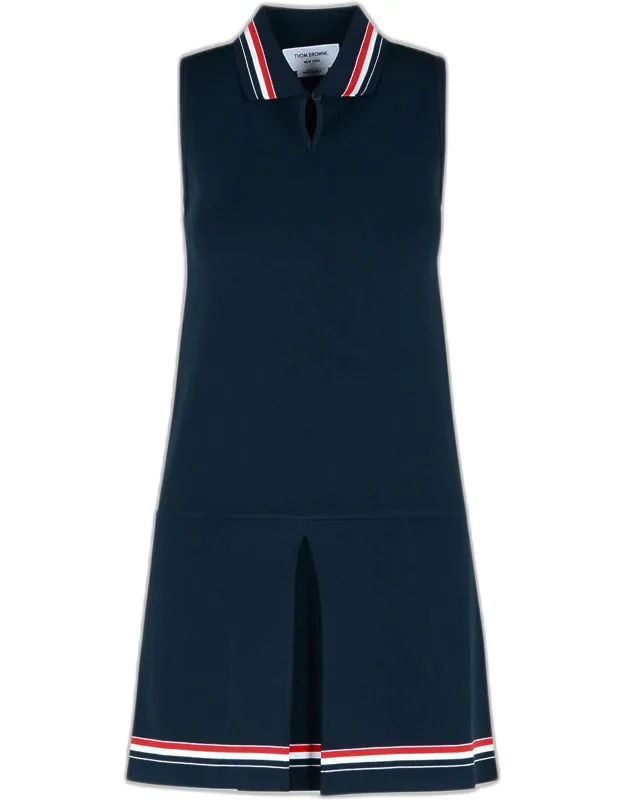 Tennis Dress In Viscose Blend