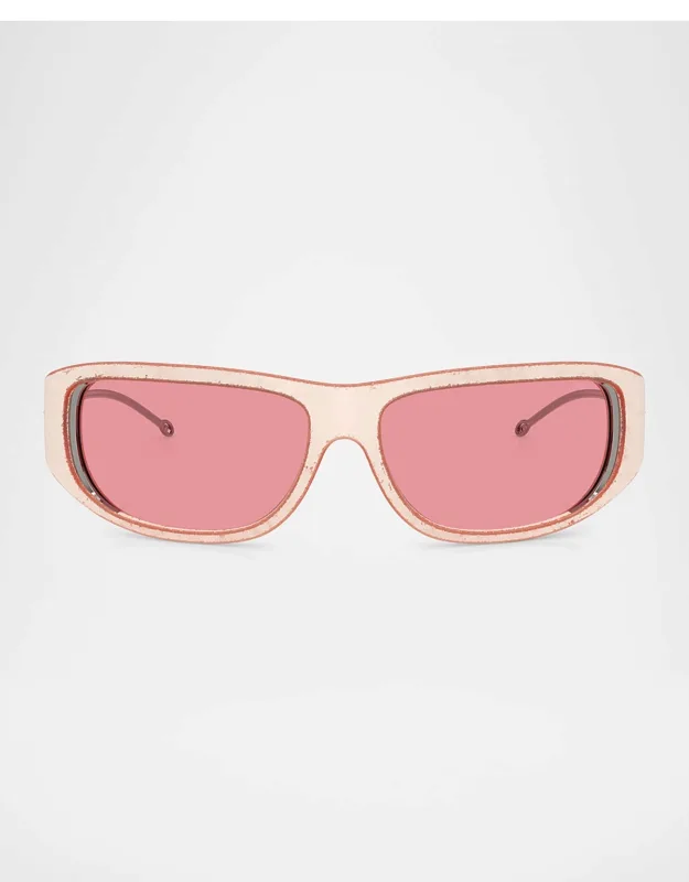 Dl3001 Oval Sunglasses With 100% Uva/uvb Protection