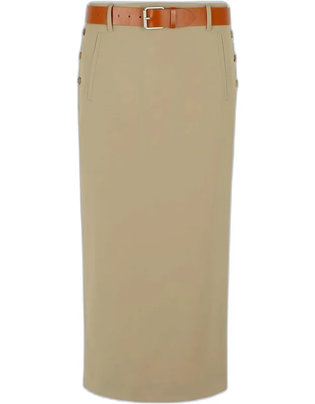 Virgin Wool Skirt