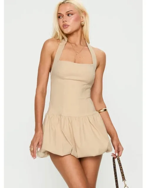 Bubble Hem Mini Dress