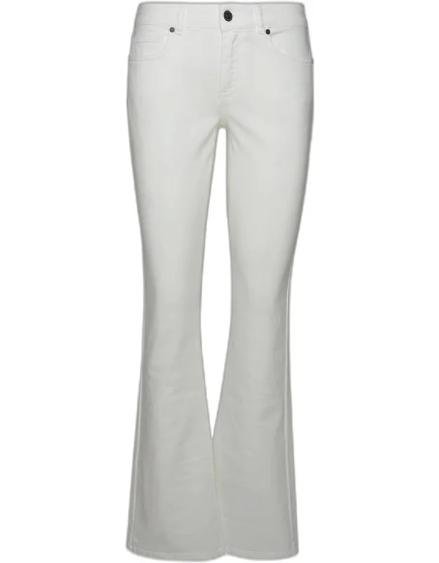 Chimera Cotton Blend Jeans With Tight Fit And Flared Leg
