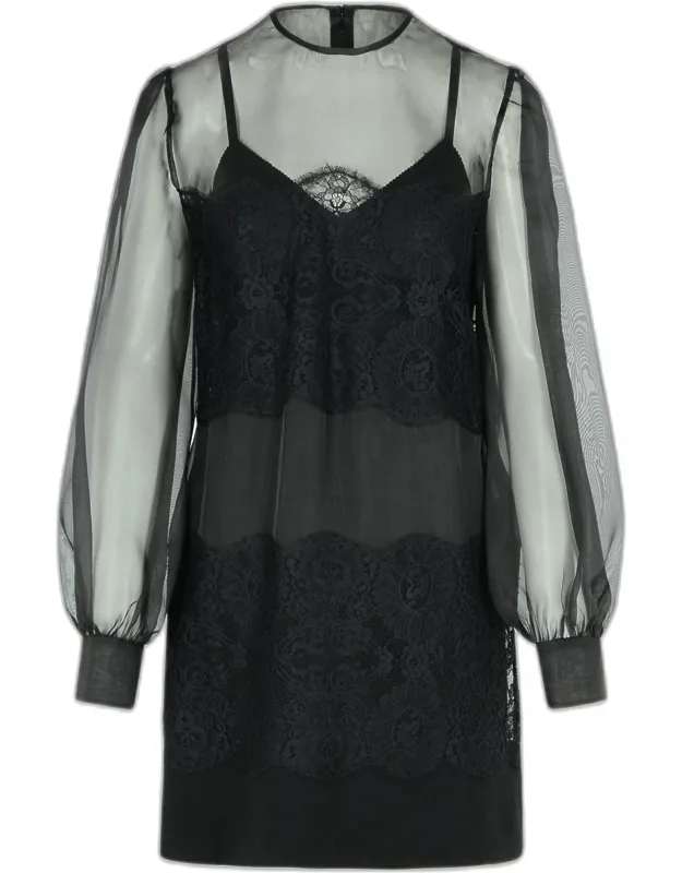 Silk Organza Dress