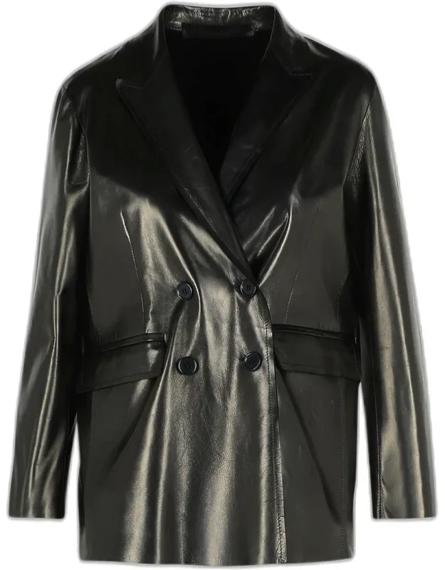 Leather Blazer