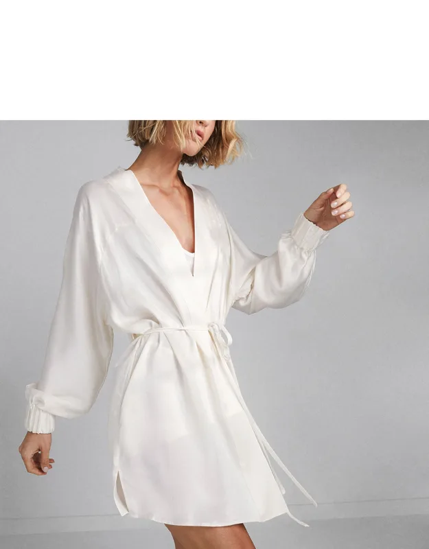 Washable Silk Robe