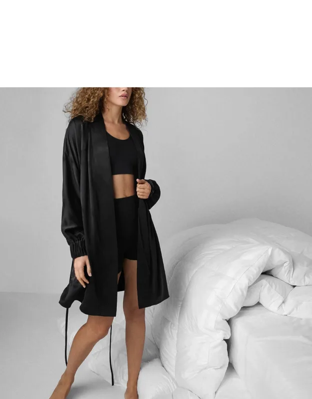 Washable Silk Robe
