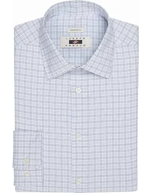 Modern Fit Performance Tattersol Plaid Dress Shirt