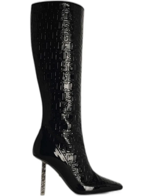Patent Leather Boots