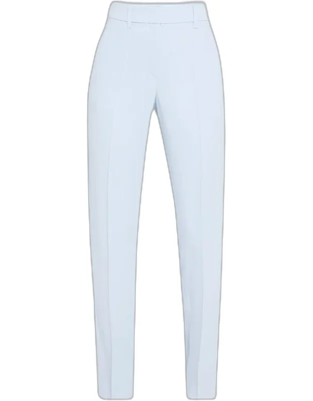 Creased Straight-leg Trousers