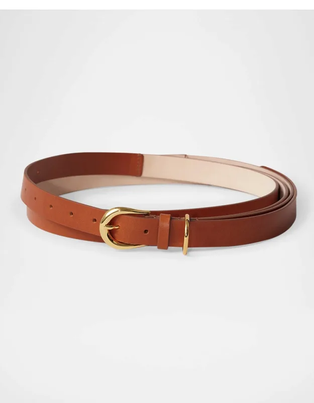Hollyhock Medium Leather Belt