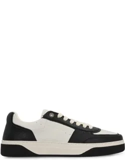 Initial Leather Low-top Sneakers