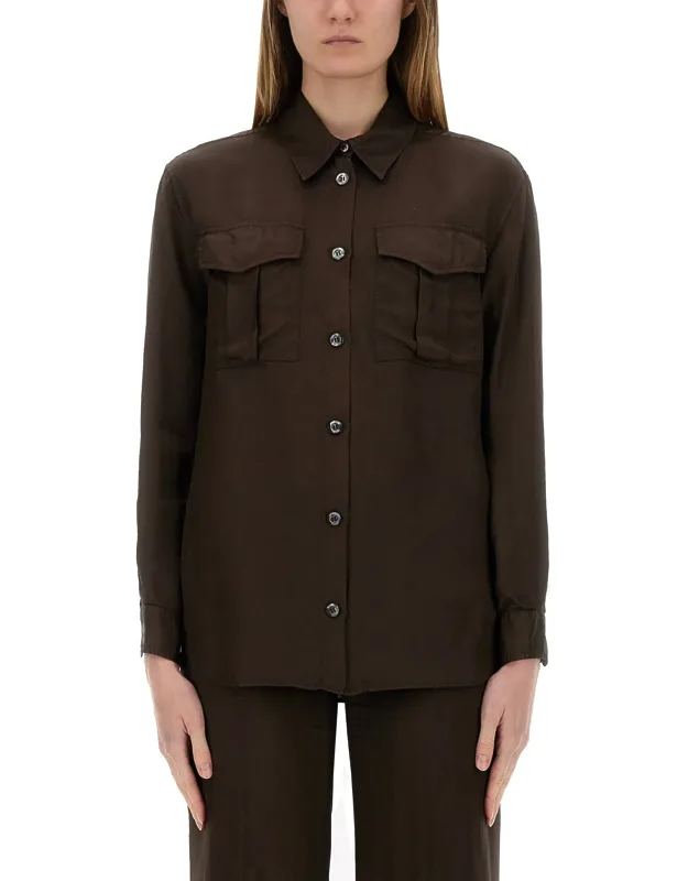 Aspesi Shirt Relaxed Fit Made In Italy