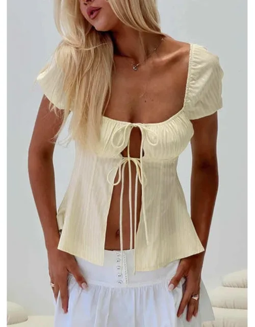 How To Fly Tie Detail Top