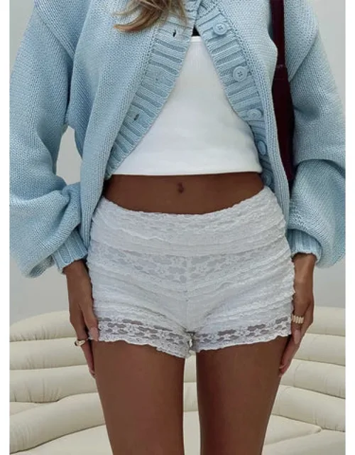 Lunaline Lace Micro Shorts