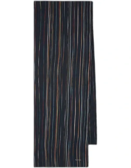 Signature Stripe Scarf
