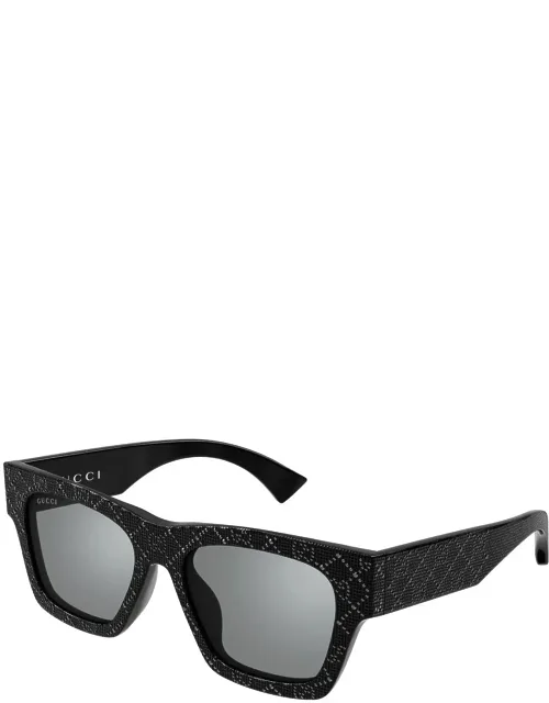 Eyewear Sunglasses Oval Metal 52mm Lens