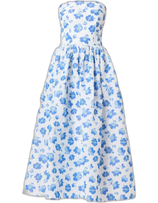 Floral-print Maxi Dress