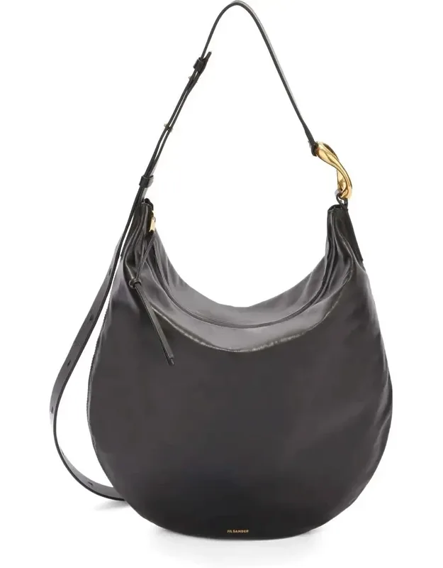 Jil Sander Bag Elegant Gold-tone Hardware, Adjustable Top Handle
