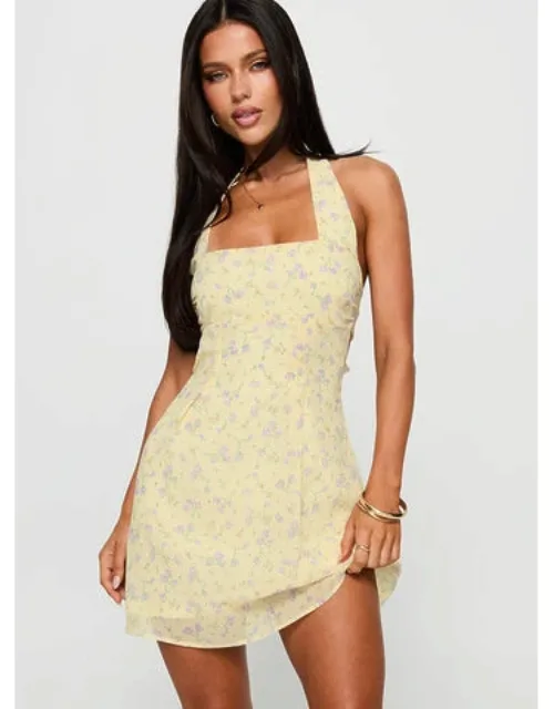 Halter Mini Dress