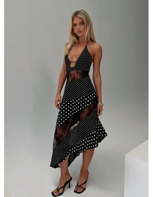 Asymmetrical Midi Dress