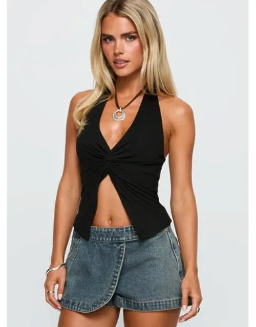 No Hard Feelings Twist Top