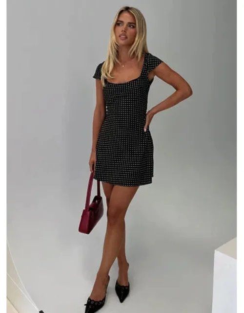 Polka Dot Mini Dress