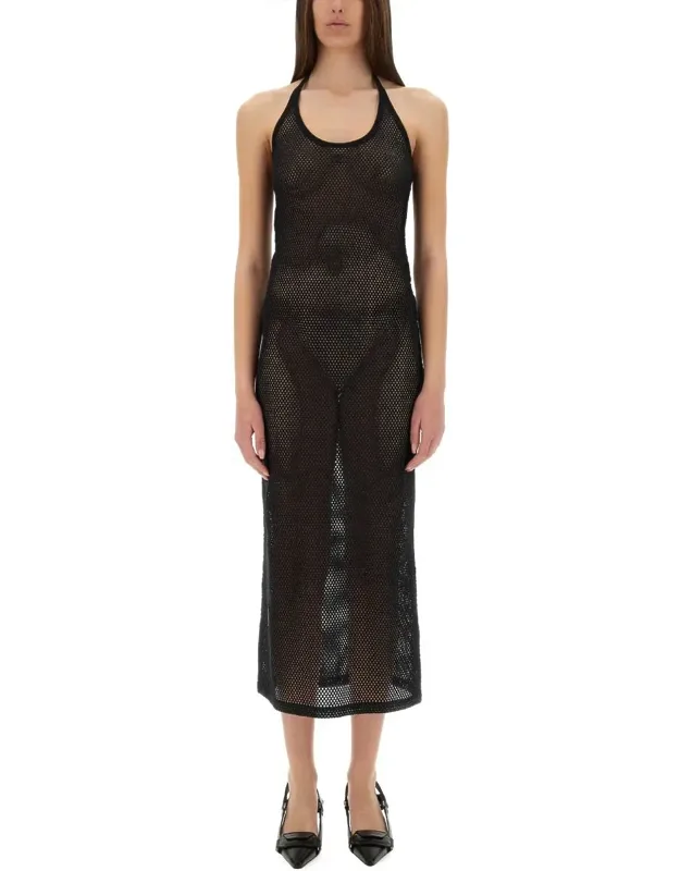 "holistic Long Dress Slim Fit 100% Cotton"