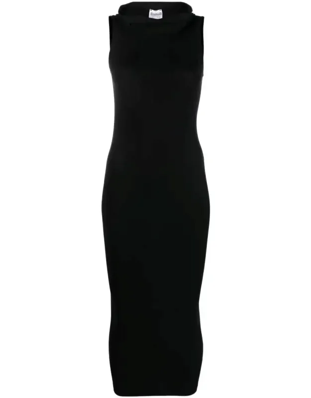 Fatal Cut-out Midi Dress