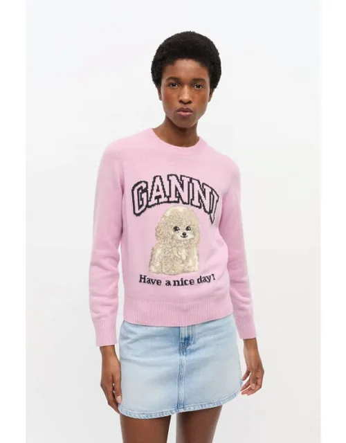 3/4 Sleeve Poodle Jumper