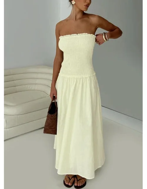 Strapless Maxi Dress