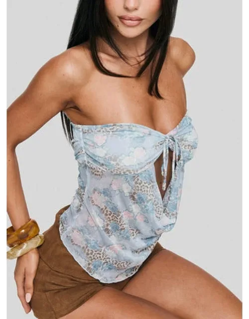 Sublimity Strapless Top