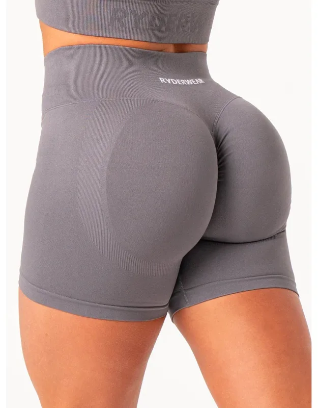 Ryderwear Lift Scrunch Shorts - Compressive Sculpting Panels, Booty Contouring