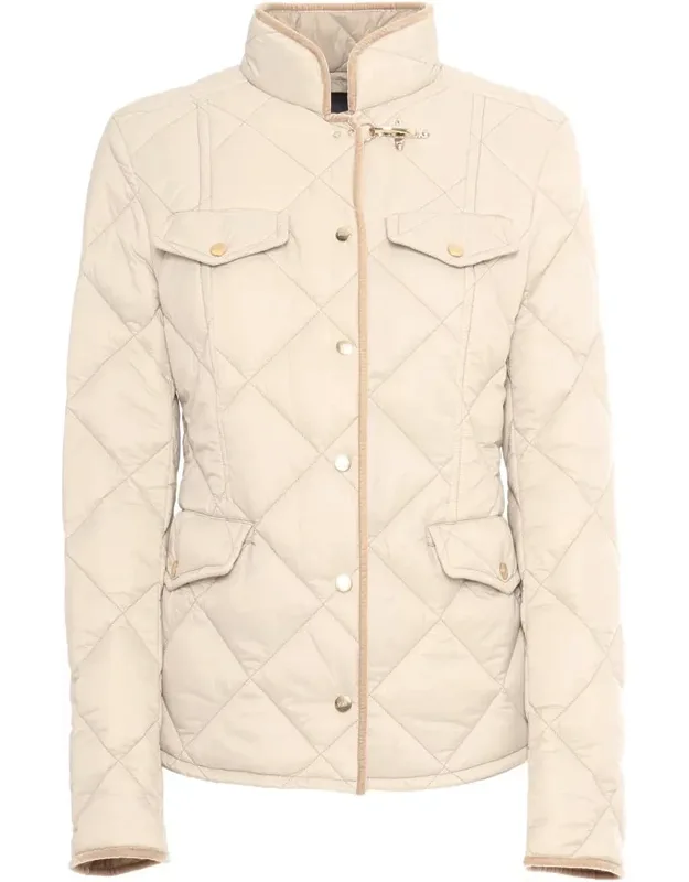 Fay Coat With Velvet Edges