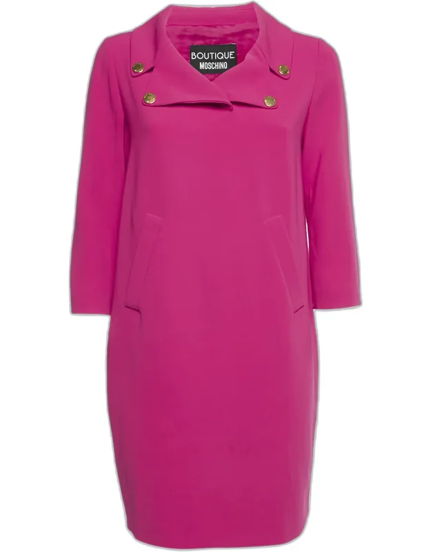 Crepe Mini Dress