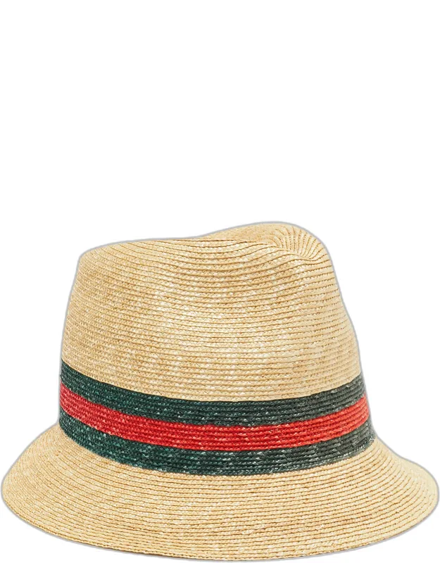 Straw Fedora Hat