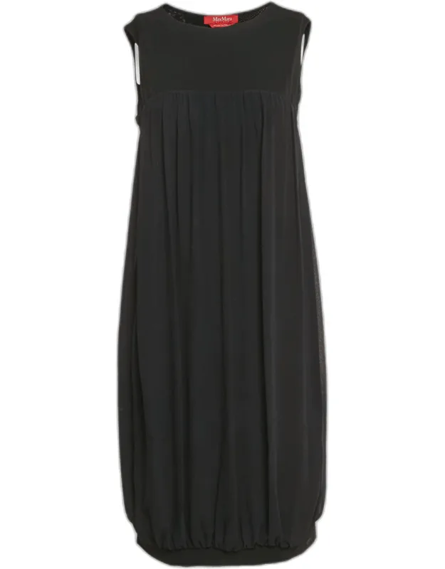 Crepe Short Dress