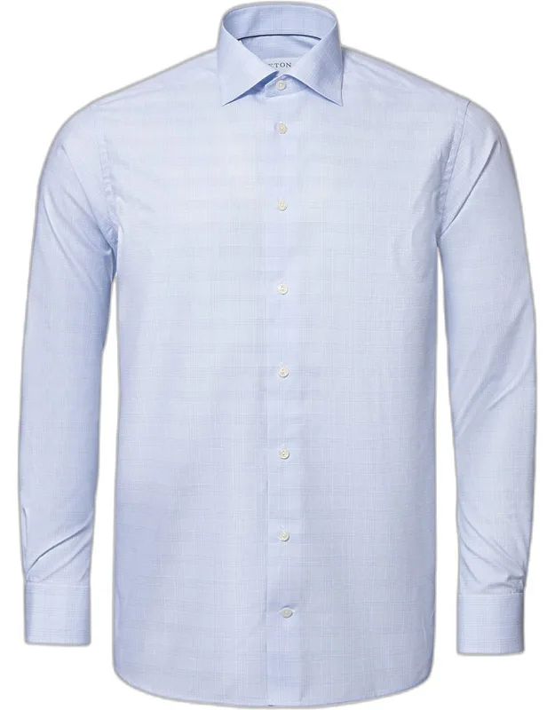 Classic-fit Prince Of Wales Sport Shirt