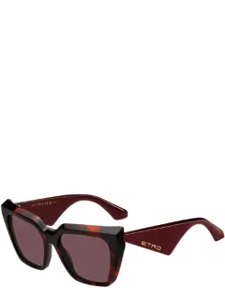 Etro Square Acetate Sunglasses 55mm Lens