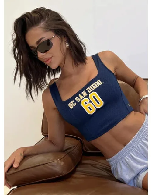 Uc San Diego Jersey Corset Top