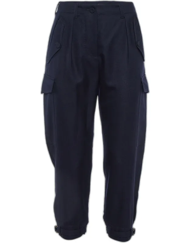 Beaded Cuff Detail Trousers