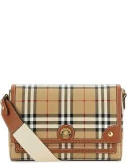 Shoulder Bag - Embroidered Fabric Crossbody Bag
