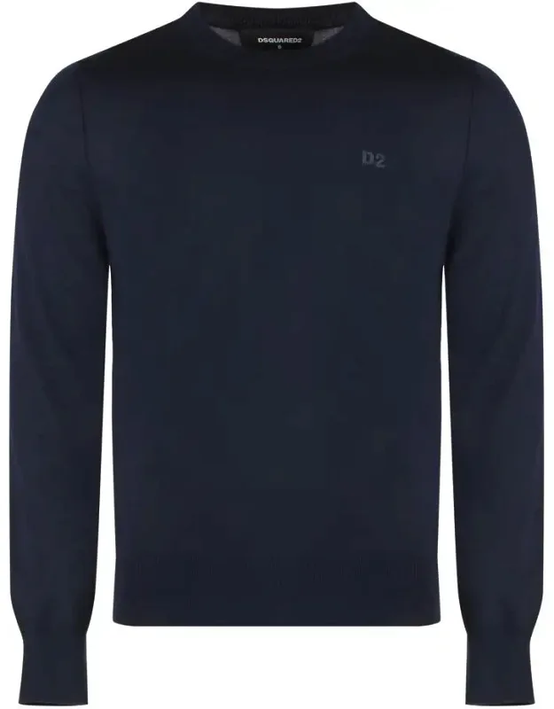 Crew-neck Wool Sweater