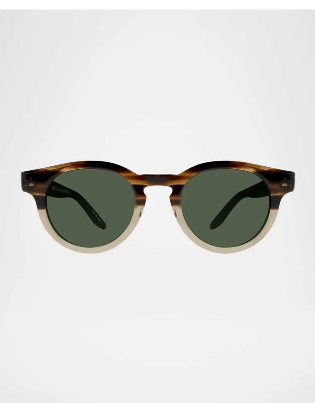 Oxford Acetate Round Sunglasses